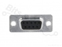 D-Sub Stekker DB9 9pins RS232 connector female